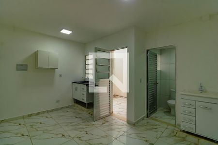 Sala / Quarto / Cozinha de apartamento para alugar com 1 quarto, 50m² em Jardim Oriental, São Paulo