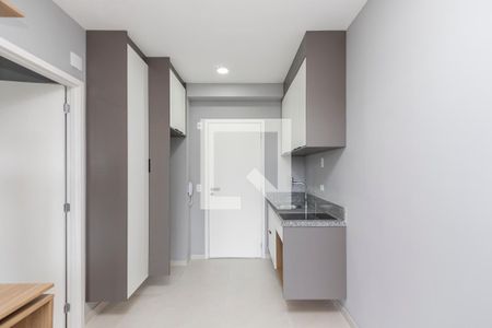 Sala/ Cozinha de apartamento à venda com 1 quarto, 30m² em Chácara Santo Antônio (zona Sul), São Paulo