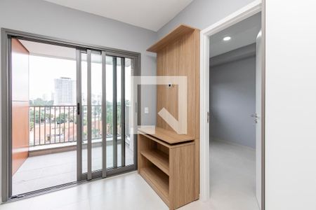 Sala/ Cozinha de apartamento à venda com 1 quarto, 30m² em Chácara Santo Antônio (zona Sul), São Paulo