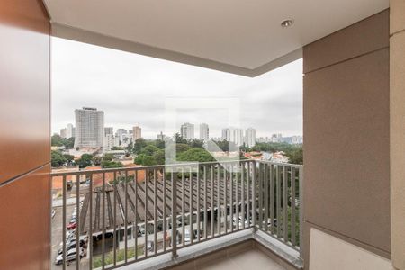 Varanda de apartamento à venda com 1 quarto, 30m² em Chácara Santo Antônio (zona Sul), São Paulo