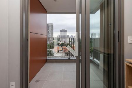 Varanda de apartamento à venda com 1 quarto, 30m² em Chácara Santo Antônio (zona Sul), São Paulo