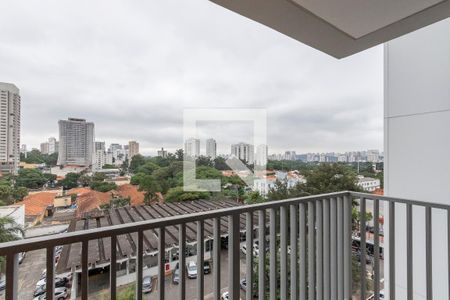 Varanda de apartamento à venda com 1 quarto, 30m² em Chácara Santo Antônio (zona Sul), São Paulo