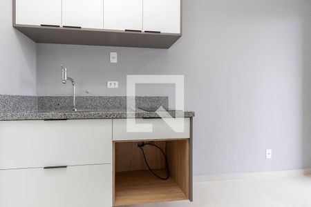 Sala/ Cozinha de apartamento à venda com 1 quarto, 30m² em Chácara Santo Antônio (zona Sul), São Paulo