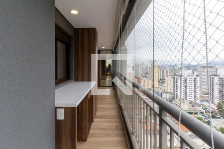 Varanda da Sala de apartamento para alugar com 2 quartos, 68m² em Vila Romana, São Paulo