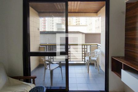 Sacada de apartamento para alugar com 2 quartos, 80m² em Guilhermina, Praia Grande