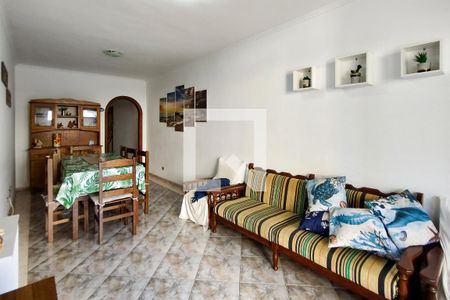 Sala de apartamento para alugar com 2 quartos, 80m² em Guilhermina, Praia Grande