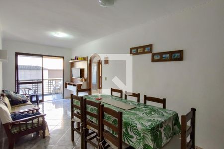 Sala de apartamento para alugar com 2 quartos, 80m² em Guilhermina, Praia Grande