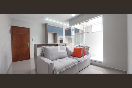 Sala de apartamento à venda com 2 quartos, 56m² em Vila Curuçá, Santo André