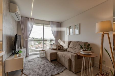 Sala de apartamento para alugar com 3 quartos, 84m² em Jardim Lindóia, Porto Alegre