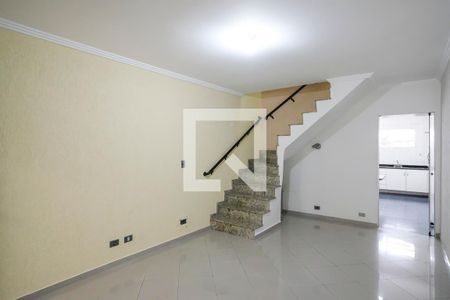 Sala de casa para alugar com 2 quartos, 121m² em Vila Antonieta, São Bernardo do Campo