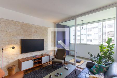 Sala de apartamento à venda com 3 quartos, 120m² em Perdizes, São Paulo