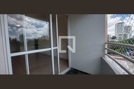 Varanda Sala de apartamento para alugar com 1 quarto, 60m² em Jardim, Santo André