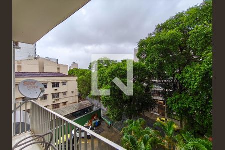 Vista da Sala de apartamento à venda com 3 quartos, 100m² em Maracanã, Rio de Janeiro