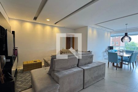 Sala de apartamento à venda com 3 quartos, 136m² em Tamboré, Santana de Parnaíba