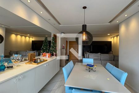 Sala de Jantar de apartamento à venda com 3 quartos, 136m² em Tamboré, Santana de Parnaíba