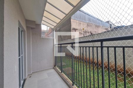 Varanda da Sala de apartamento para alugar com 1 quarto, 42m² em Vila Tolstoi, São Paulo