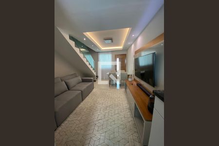 Sala de casa à venda com 2 quartos, 80m² em Santa Amélia, Belo Horizonte