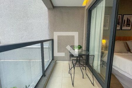 Varanda de kitnet/studio para alugar com 1 quarto, 31m² em Vila Mariana, São Paulo