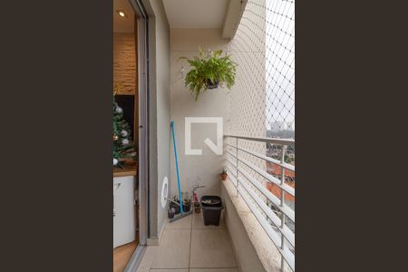 Sacada da Sala de apartamento para alugar com 2 quartos, 49m² em Jardim Monte Alegre, São Paulo