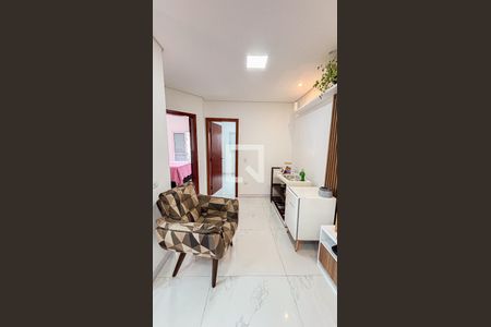 Sala  de apartamento à venda com 2 quartos, 96m² em Jardim Ana Maria, Santo André