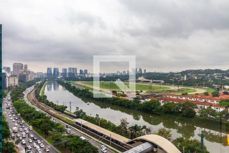 Vista de apartamento à venda com 2 quartos, 96m² em Pinheiros, São Paulo