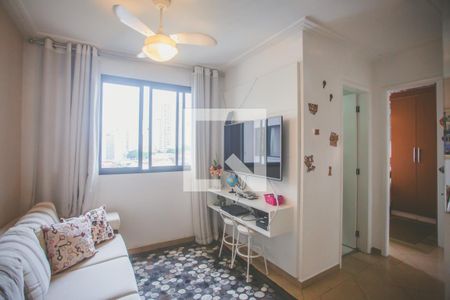 Sala de Estar de apartamento à venda com 2 quartos, 50m² em Bosque da Saúde, São Paulo