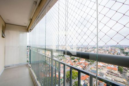 Varanda gourmet de apartamento para alugar com 2 quartos, 54m² em Vila Eldizia, Santo André