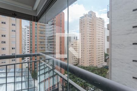 Vista de apartamento à venda com 2 quartos, 54m² em Indianópolis, São Paulo