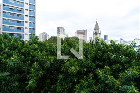 Vista da Sala de apartamento para alugar com 1 quarto, 32m² em República, São Paulo