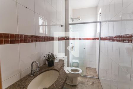 Banheiro da Suíte 1 de apartamento à venda com 4 quartos, 197m² em União, Belo Horizonte