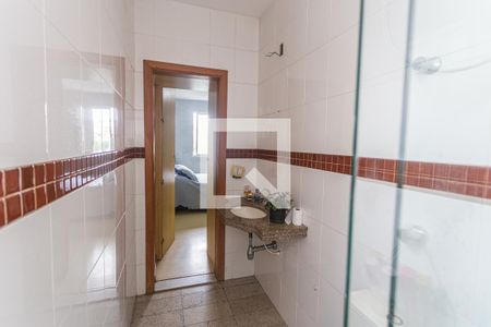 Banheiro da Suíte 1 de apartamento à venda com 4 quartos, 197m² em União, Belo Horizonte