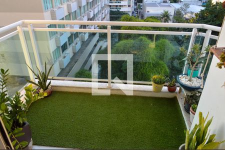 Varanda Sala de apartamento à venda com 2 quartos, 80m² em Jacarepaguá, Rio de Janeiro