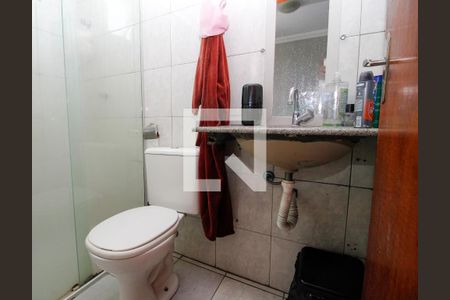 Banheiro do Quarto 1 de apartamento à venda com 3 quartos, 75m² em Havaí, Belo Horizonte