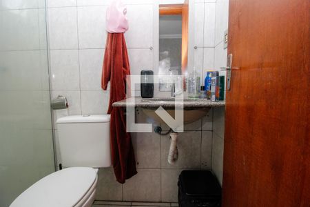 Banheiro do Quarto 1 de apartamento à venda com 3 quartos, 75m² em Havaí, Belo Horizonte