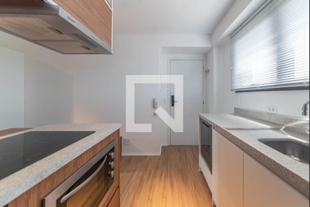 Sala - Cozinha Integrada de apartamento para alugar com 1 quarto, 42m² em Vila Cordeiro, São Paulo