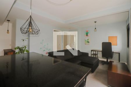 Sala de apartamento para alugar com 1 quarto, 84m² em Jardim do Salso, Porto Alegre