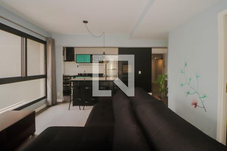 Sala de apartamento para alugar com 1 quarto, 84m² em Jardim do Salso, Porto Alegre