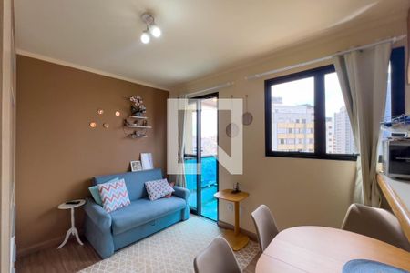 Sala de apartamento à venda com 1 quarto, 40m² em Vila Mariana, São Paulo