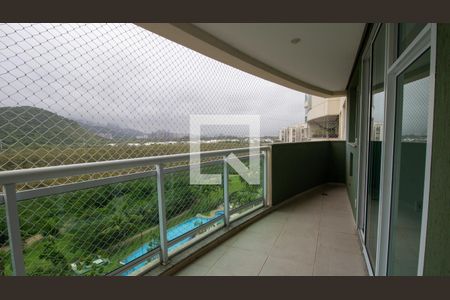 Varanda de apartamento para alugar com 2 quartos, 76m² em Barra da Tijuca, Rio de Janeiro