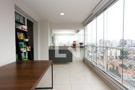 Varanda gourmet de apartamento à venda com 2 quartos, 89m² em Tatuapé, São Paulo