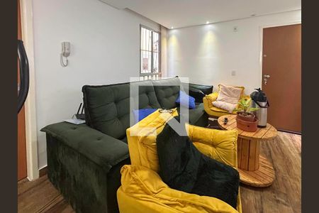 Sala de apartamento para alugar com 2 quartos, 65m² em Diamante, Belo Horizonte