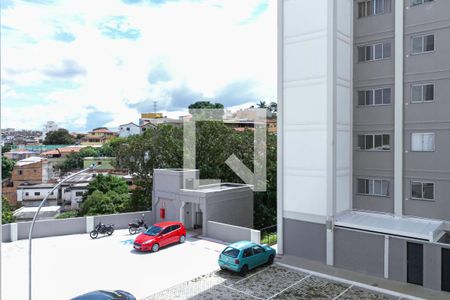 Vista da sala de apartamento à venda com 2 quartos, 46m² em Goiânia, Belo Horizonte