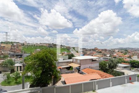 Vista da sala de apartamento à venda com 2 quartos, 47m² em Goiânia, Belo Horizonte