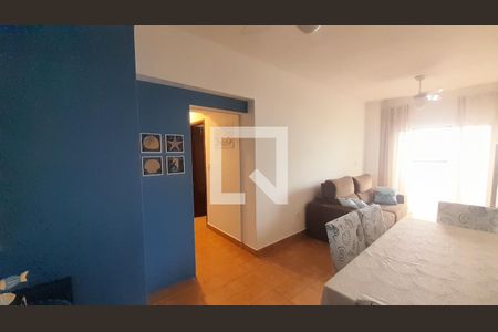 Sala de apartamento para alugar com 2 quartos, 53m² em Aviação, Praia Grande