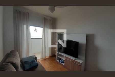 Sala de apartamento para alugar com 2 quartos, 53m² em Aviação, Praia Grande