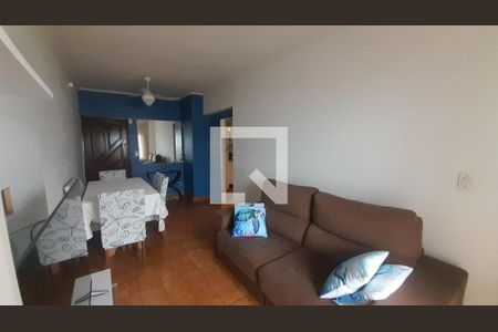 Sala de apartamento para alugar com 2 quartos, 53m² em Aviação, Praia Grande