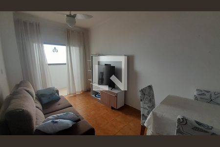 Sala de apartamento para alugar com 2 quartos, 53m² em Aviação, Praia Grande