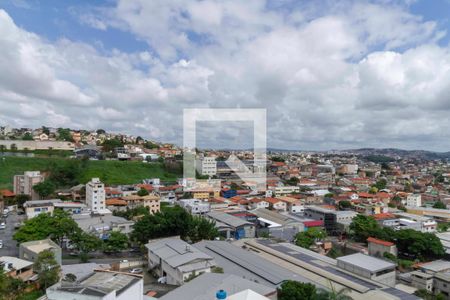 Vista da sala de apartamento à venda com 2 quartos, 47m² em Goiânia, Belo Horizonte