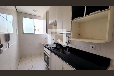 Cozinha e Área de Serviço de apartamento para alugar com 2 quartos, 51m² em Recanto Quarto Centenario, Jundiaí