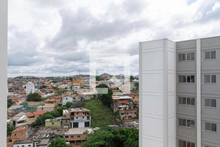 Vista da sala de apartamento à venda com 2 quartos, 47m² em Goiânia, Belo Horizonte